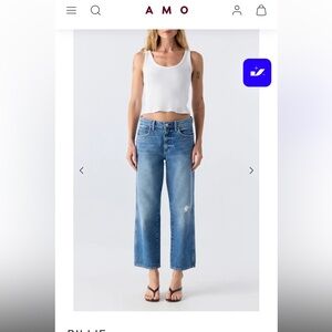 AMO Women's Boot Cut Jeans - Billie -25